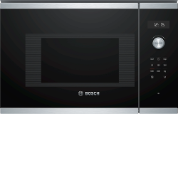 Bosch BFL524MS0 Series 6 built-in microwave / 900 W / 20 L / turntable 25.5 cm / electronic door opening (DE) - deluxe.com.ng