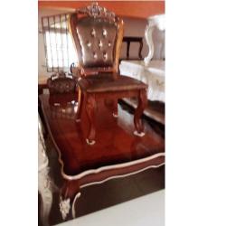 QUALITY DESIGNED 6 CHAIRS WITH DINING TABLE - AVAILABLE (PIANET) - deluxe.com.ng