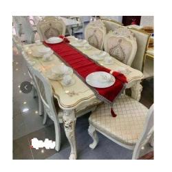 QUALITY DESIGNED  CREAM DINING SET - AVAILABLE (SOFU) - deluxe.com.ng