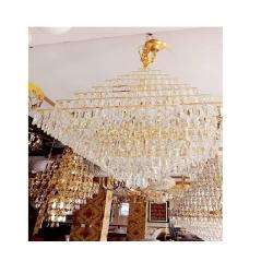 CRYSTAL CHANDELIER BY 1000MM QUALITY DESIGNED LIGHT - FOR INDOOR USE (OBIC) -deluxe.com.ng