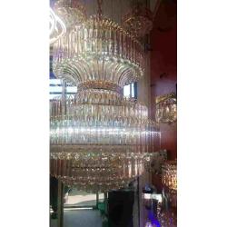 CRYSTAL CHANDELIER 1000MM QUALITY LIGHT- FOR INDOOR USE (LIPLA) - deluxe.com.ng