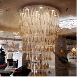 CRYSTAL CHANDELIER BY 1000 QUALITY DESIGNED LIGHT - FOR INDOOR USE (ZENLI) - deluxe.com.ng