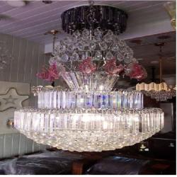 CRYSTAL CHANDELIER BY 1200 QUALITY DESIGNED LIGHT - FOR INDOOR USE (ZENLI) - deluxe.com.ng