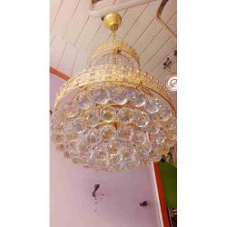 CRYSTAL CHANDELIER WITH LED QUALITY LIGHT- FOR INDOOR USE (LIPLA) - deluxe.com.ng