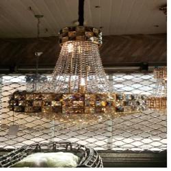 CRYSTAL CHANDELIER  QUALITY DESIGNED LIGHT - FOR INDOOR USE (ZENLI) - deluxe.com.ng