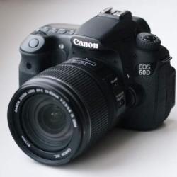 Canon Professional Digital SLR Camera EOS 60D with 18-55mm Lens (DAME)