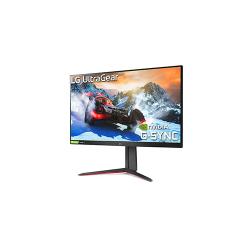 LG 32GN63T-B 32” Ultra Gear QHD 165Hz HDR10 Monitor with NVIDIA G-SYNC (2560x1440),NVIDIAG-SYNC Compatible with AMD Free Sync Premium Tilt/Height/Pivot Adj (PW) - Deluxe.com.ng