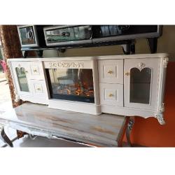 QUALITY DESIGNED FIRE CHIEF TV STAND- AVAILABLE (SATEC) - deluxe.com.ng