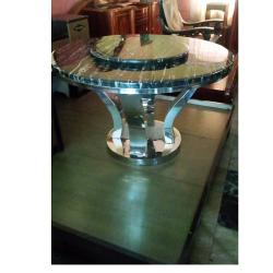 FURNITURE CENTRE TABLE (ROUND MARBLE) -For Home Use (CLAGLO) - deluxe.com.ng
