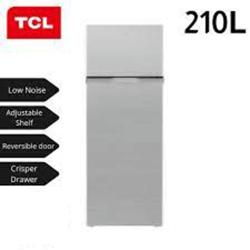 TCL Refrigerator/ F210TMG/ 210L/DD/ Grey - deluxe.com.ng