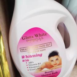 GLUTA WHITE BEAUTY SHOWER BATH FOR BLACK SPOT