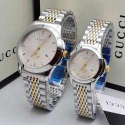 GUCCI EXCLUSIVE DESIGNERS WRISTWATCH BROWN SILVER | GOLD CHAIN (SAWW) - DELUXE.COM.NG