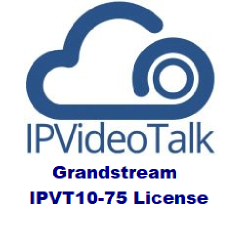 Grandstream IPVideoTalk Enterprise Server License- IPVT10-75 - deluxe.com.ng