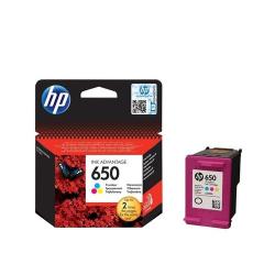 HP 650 Tri-color Original Ink Advantage Cartridge (CZ102AE) - deluxe.com.ng