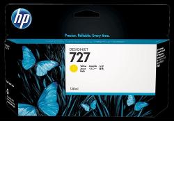 HP 727 130-ml Yellow DesignJet Ink Cartridge (B3P21A) DT-deluxe.com.ng