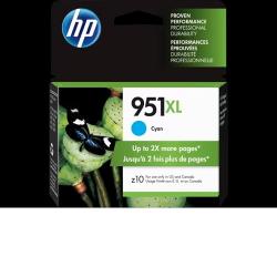 HP 951XL High Yield Cyan Original Ink Cartridge (CN046AN)-deluxe.com.ng