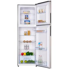 Haier Thermocool 355L Double door refrigerator HRF-355BLUX Silver - deluxe.com.ng