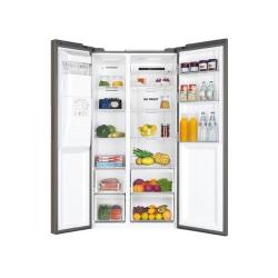 Haier Thermocool |HSR3918FIMP(UK)| American style fridge freezers SBS 90 Series 3 - deluxe.com.ng