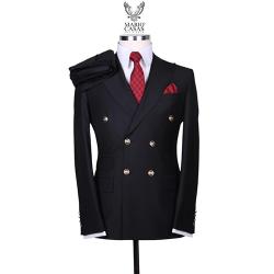 RITZY SHINY MEN'S 3 PIECE SUIT|SUT 008 (AVAILABLE IN ALL SIZES) - Deluxe.com.ng
