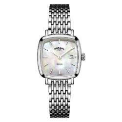 ROTARY LB05305/07 WOMEN’S WINDSOR CUSHION STAINLESS STEEL SMALL WATCH