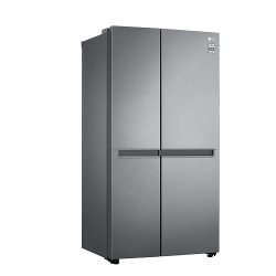 LG B257JLYL 688L Side by Side Refrigerator -Silver -deluxe.com.ng