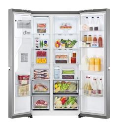 LG REF 257 SLRL-L 674L Side by Side Refrigerator - deluxe.com.ng