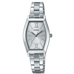 CASIO LTP-E167D-7ADF WOMEN’S STAINLESS STEEL SILVER DIAL MINI WATCH