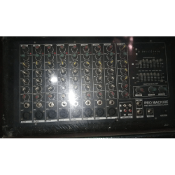 MACKKIE 8 CHANNEL PROFESSIONAL MIXER WITHOUT USB - PMX 8600 - deluxe.com.ng