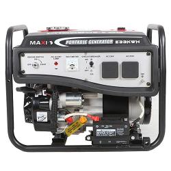 Maxi Generator EK33|3.3KW|4KVA|Gasoline | BATTERY | OIL ALERT | 15L FUEL TANK | WHEELS | HANDLES - Deluxe.com.ng