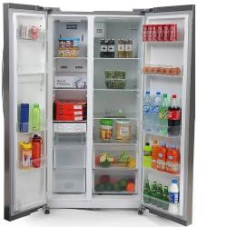 Midea 460L Side-By-Side Refrigerator | HC-598WEN - deluxe.com.ng