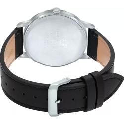 CASIO MTP-E600L-1BDF MEN’S ENTICER ANALOG GENUINE LEATHER WATCH - Deluxe.com.ng