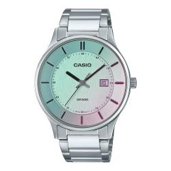 CASIO MTP-E605D-7EVDF MEN’S ANALOG STAINLESS STEEL WATCH - deluxe.com.ng