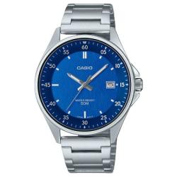 CASIO MTP-E705D-2EVDF MEN’S BLUE DIAL STAINLESS STEEL WATCH