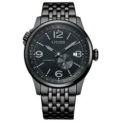 Citizen Men’s Automatic Black Stainless Steel Watch NJ0147-85E-deluxe.com.ng