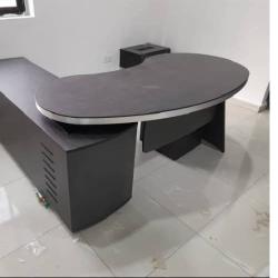 QUALITY DESIGNED GRAY OVAL EXECUTIVE OFFICE TABLE - AVAILABLE (AUFUR) - deluxe.com.ng