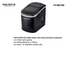 POLYSTAR ICE CUBE MAKER | PVMZ19B (BLACK) - deluxe.com.ng