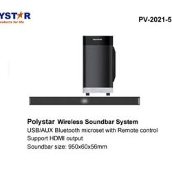 Polystar Tower Sound Bar System | PV-2021-5.25WL - deluxe.com.ng