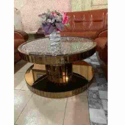 QUALITY DESIGNED  MARBLE ROUND CENTER TABLE (EKIN) - Deluxe.com.ng