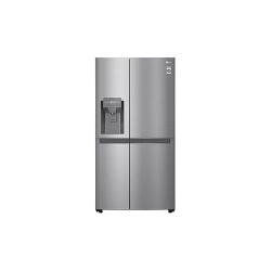 LG Refrigerator | 674 Litres Side by Side Refrigerator Smart Inverter Compressor Smart Diagnosis™ Dispenser - REF 257 SLRS-J - deluxe.com.ng