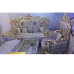 QUALITY DESIGNED ROYAL FABRIC SETTEE 7 SEATER  CHAIRS- AVAILABLE (MOBIN) - deluxe.com.ng