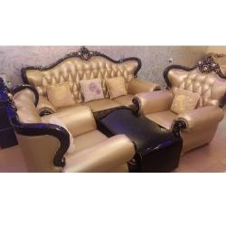 QUALITY DESIGNED ROYAL LEATHER 7 SEATER  CHAIRS- AVAILABLE (MOBIN)- Deluxe.com.ng