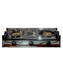 S-307(1) SAISHO STEEL THREE BURNER GAS STOVE - deluxe.com.ng