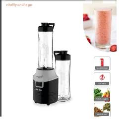 RITE-TEK SMOOTHIE MAKER SA 109  | 350 WATTS | FRUITS AND VEGGIES | SEEDS AND NUTS | TWO 600ML JARS - Deluxe.com.ng