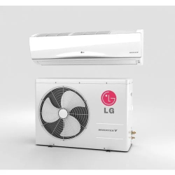 LG AIR CONDITIONER | 1.5 HP, SPLIT UNIT, LVS, HVS, R410 GAS,COPPER CONDENSER, AND COMPRESSOR - SPL 1.5HPGENCOOL-B - deluxe.com.ng