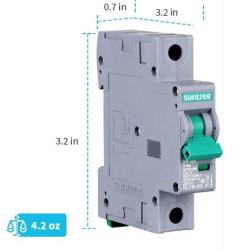 SUNTREE AC Breaker 63 AMPS - 2 POLES SUNBRKAC63AMPS-2P