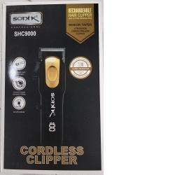 SONIK SHC 9000 SENIOR TAPER CORDLESS HAIR CLIPPER - deluxe.com.ng