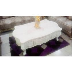 QUALITY DESIGNED  CENTER TABLE & 2 SIDE STOOLS (AUSFUR) - deluxe.com.ng