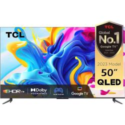 TCL 50 INCH TELEVISION 50C645 QLED 4K UHD Smart TV | GOOGLE TV | DOLBY ATMOS | DTS WITH 3D SOUND - deluxe.com.ng