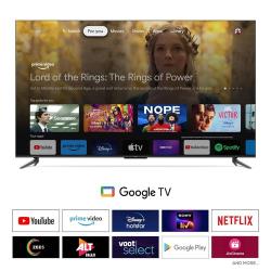 TCL 55 INCH TELEVISION 55C645 QLED 4K UHD SMART TV | GOOGLE TV | DOLBY ATMOS | DTS WITH 3D SOUND - Deluxe.com.ng