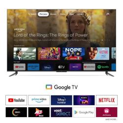 TCL 65 INCH TELEVISION 65C645 QLED 4K UHD SMART TV | GOOGLE TV | DOLBY ATMOS | DTS WITH 3D SOUND - deluxe.com.ng